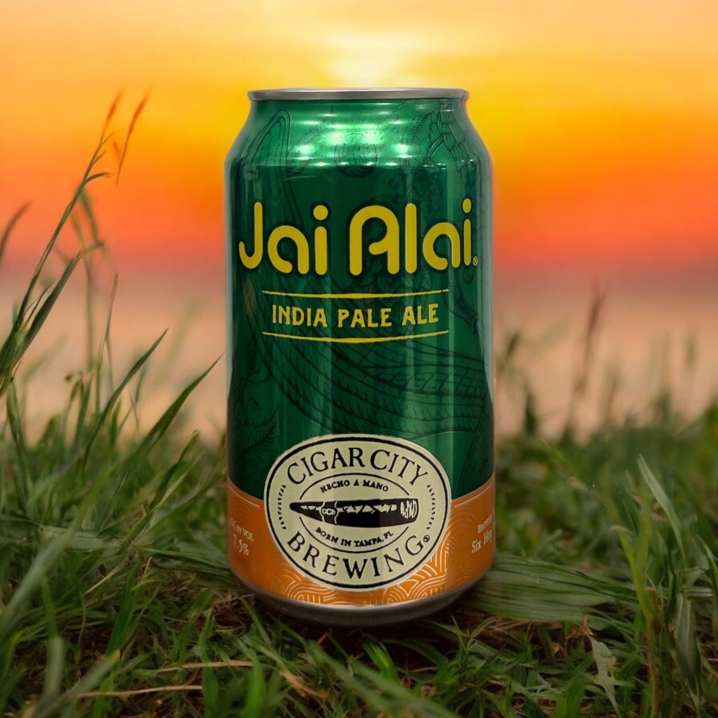 CIGAR CITY  JAI ALAI INDIAN PALE ALE LATA 35 cl