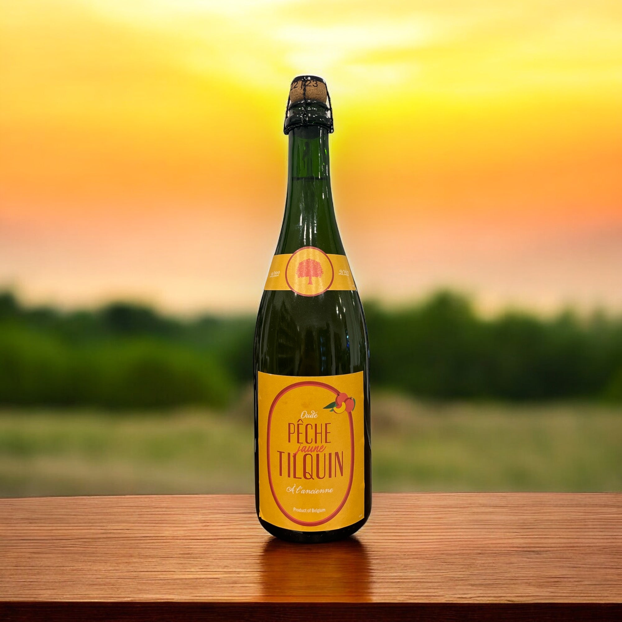 TILQUIN PECHE JAUNE BOTELLA 750ml - Hidden Beers