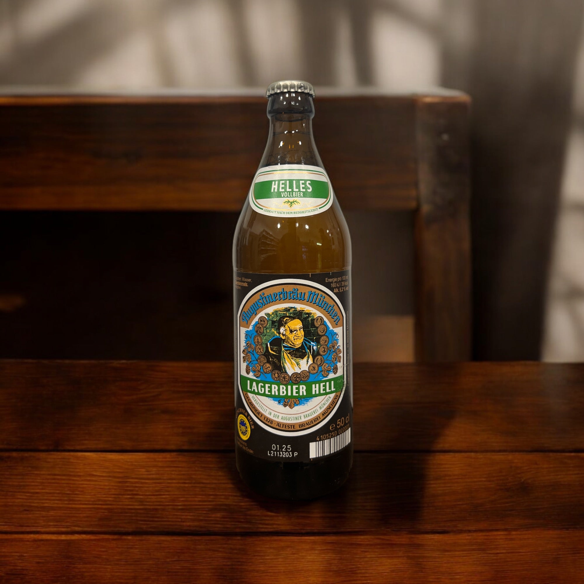 AUGUSTINER HELLES BOTELLA 500 ml - Hidden Beers