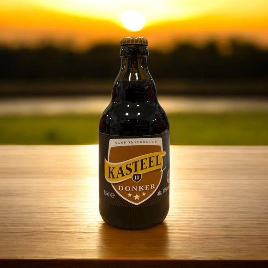 KASTEEL DONKER CERVEZA BELGA ALTA FERMENTACIÓN BOTELLA 330 ml