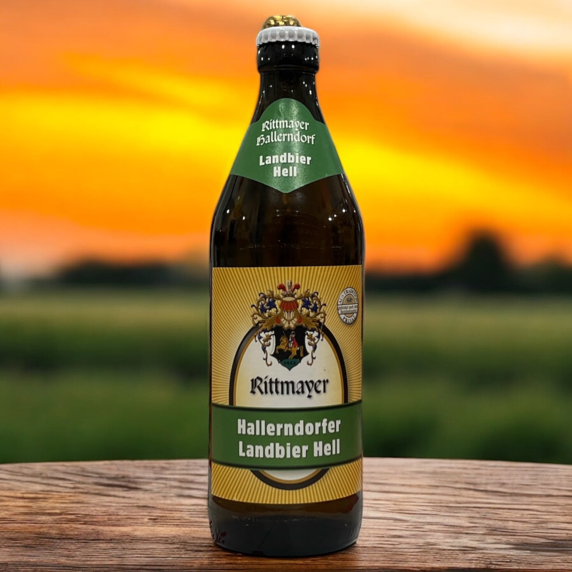 RITTMAYER HALLERNDORFER LANDBIER HELL BOTELLA 500 ML. - Hidden Beers