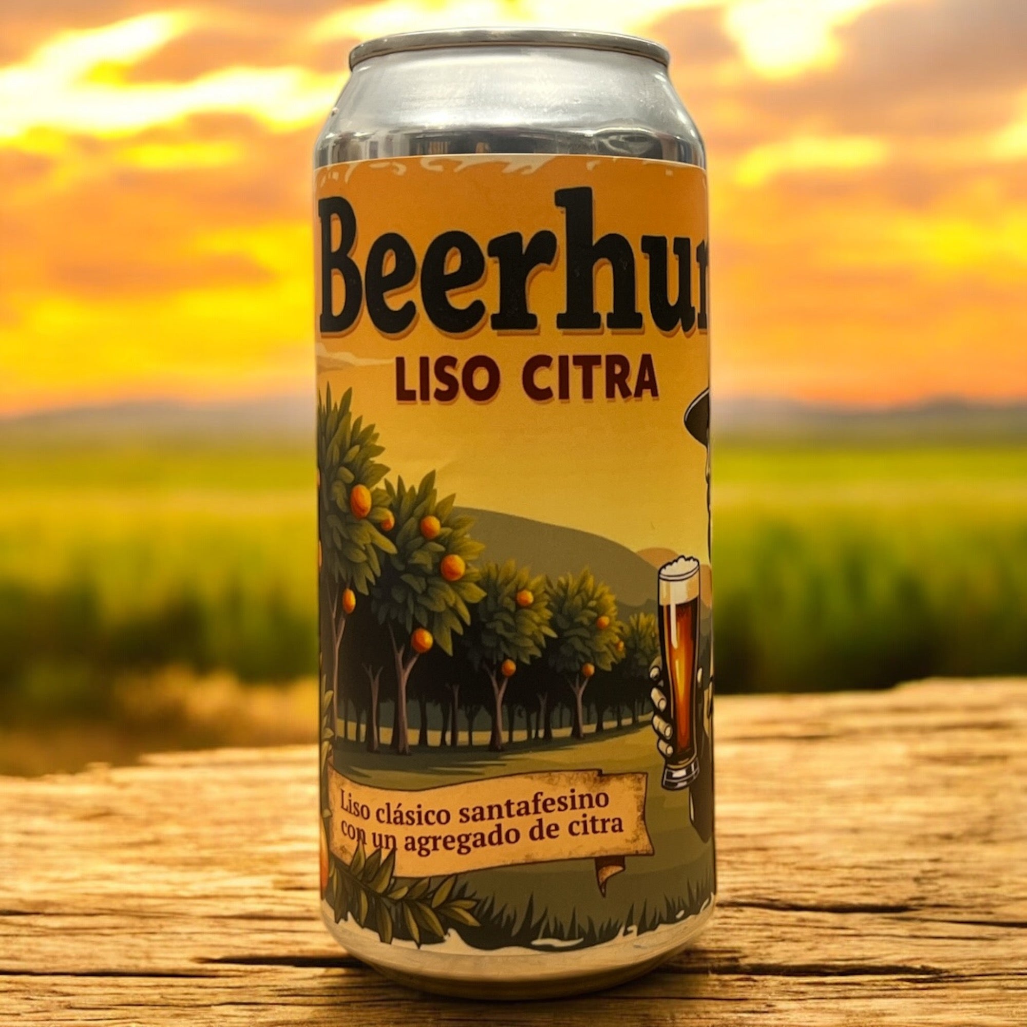 BEERHUNTER LISO CITRA HOPPY LAGER LATA 440 ML. - Hidden Beers