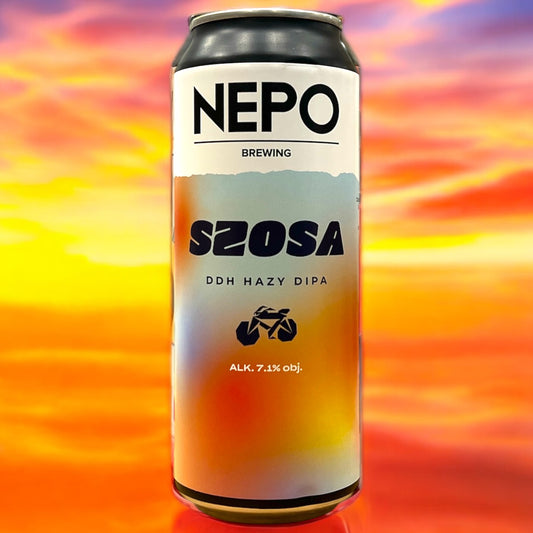NEPO. SZOASA. DDH HAZY DIPA. LATA 500 ML.