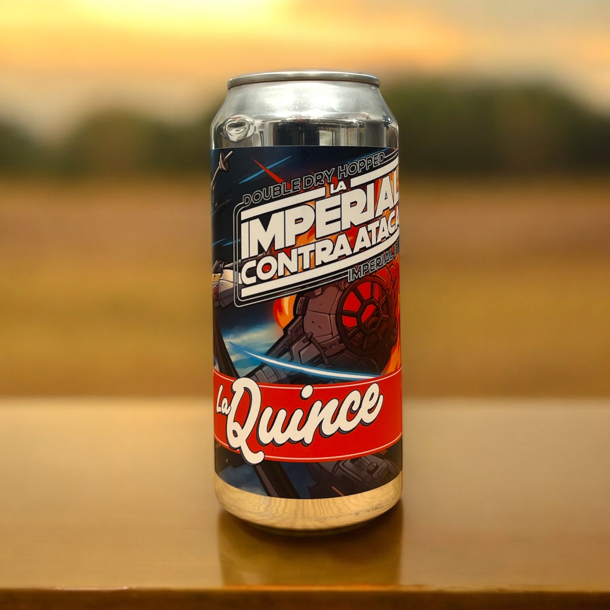 LA QUINCE LA IMPERIAL CONTRAATACA DDH IMPERIAL IPA LATA 440 ML. - Hidden Beers