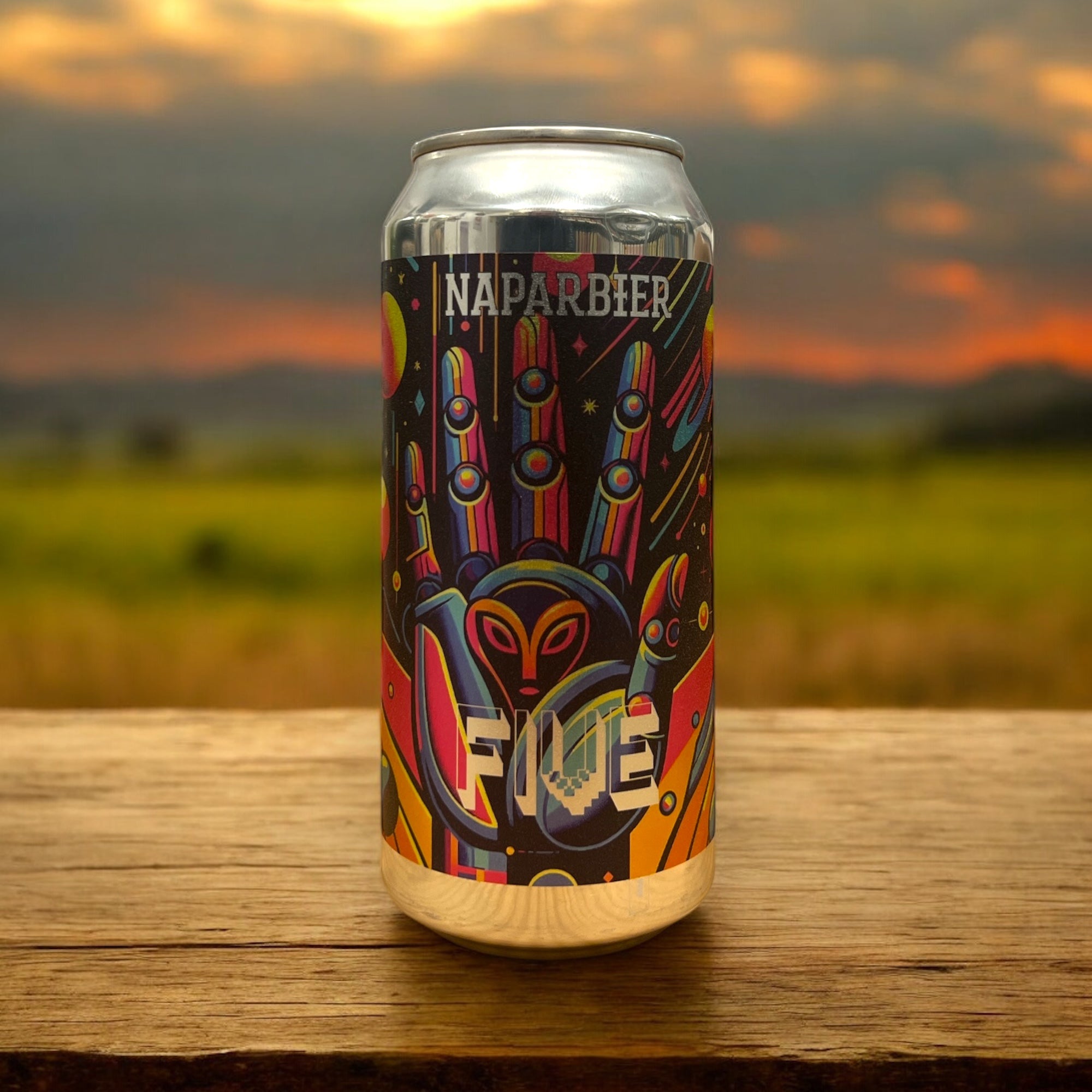 NAPARBIER FIVE IPA LATA 440 ML - Hidden Beers