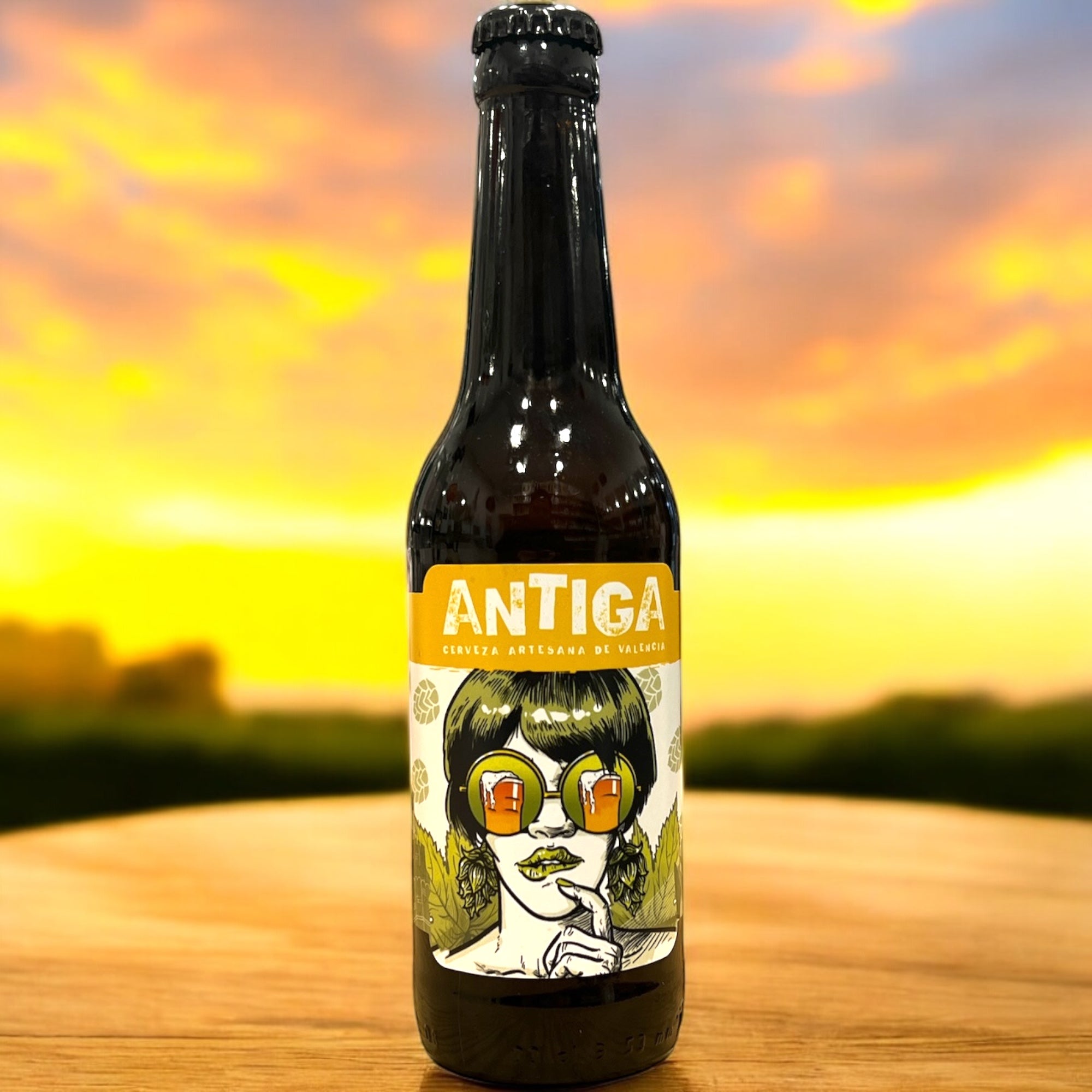 ANTIGA IPA SIN GLUTEN BOTELLA 33 ML. - Hidden Beers