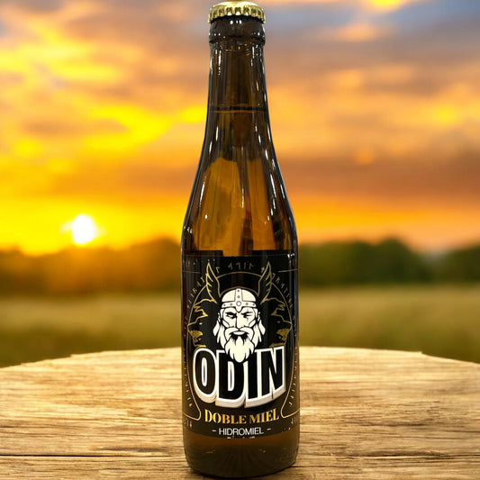ODIN DOBLE MIEL HIDROMIEL SIN GLUTEN BOTELLA 330 ML.