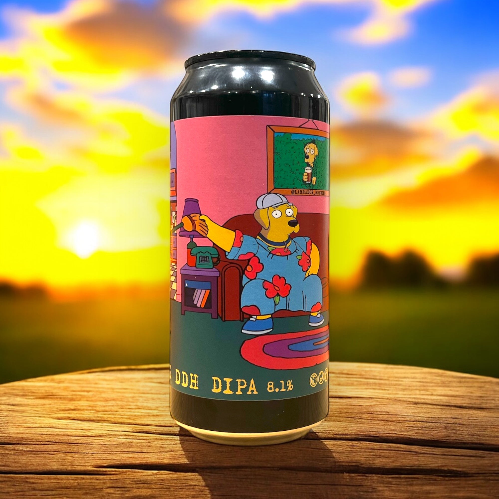 LABRADOR NPSM DDH DOBLE IPA LATA 440 ML. - Hidden Beers