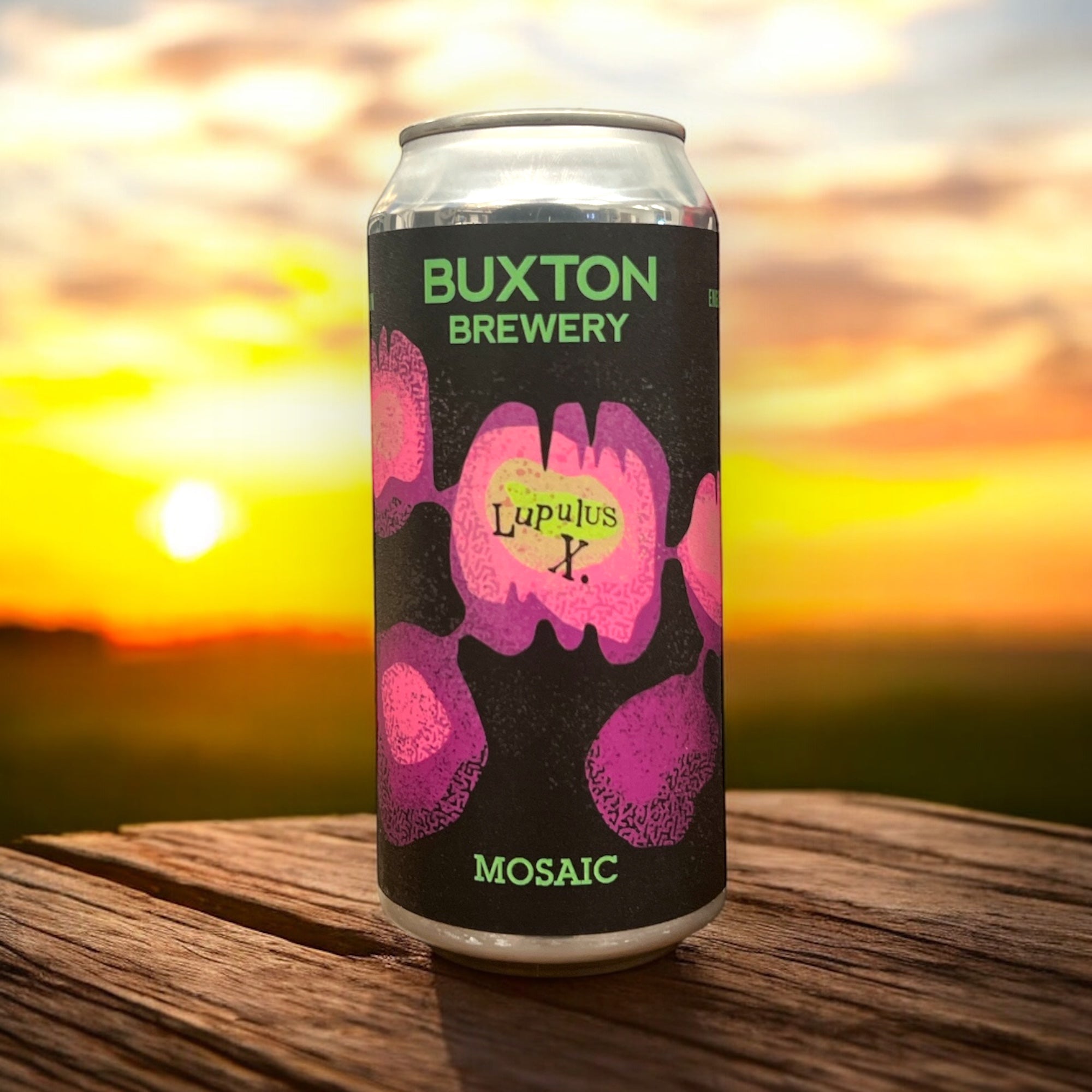 BUXTON LUPULOS X INDIAN PALE ALE LATA 440 ML. - Hidden Beers