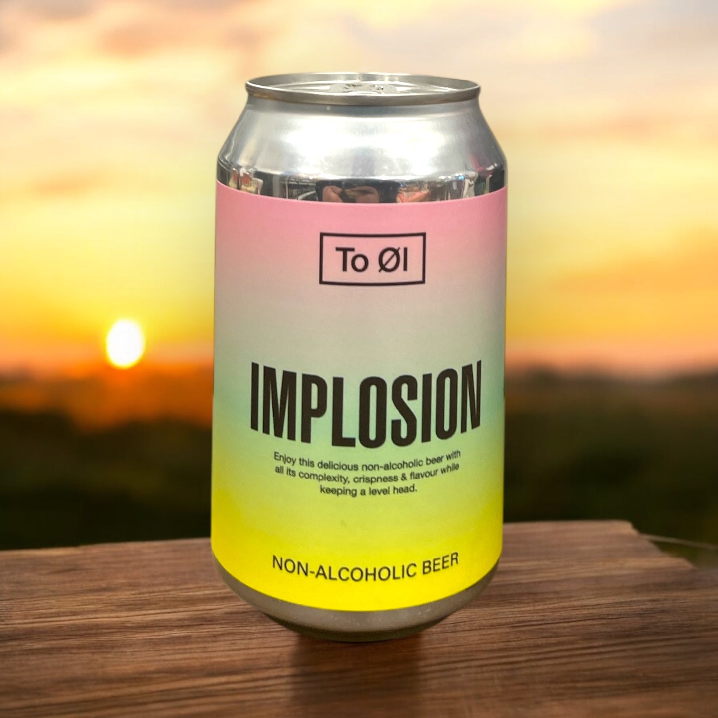 TO OI IMPLOSIÓN LAGER SIN ALCOHOL LATA 330 ML.