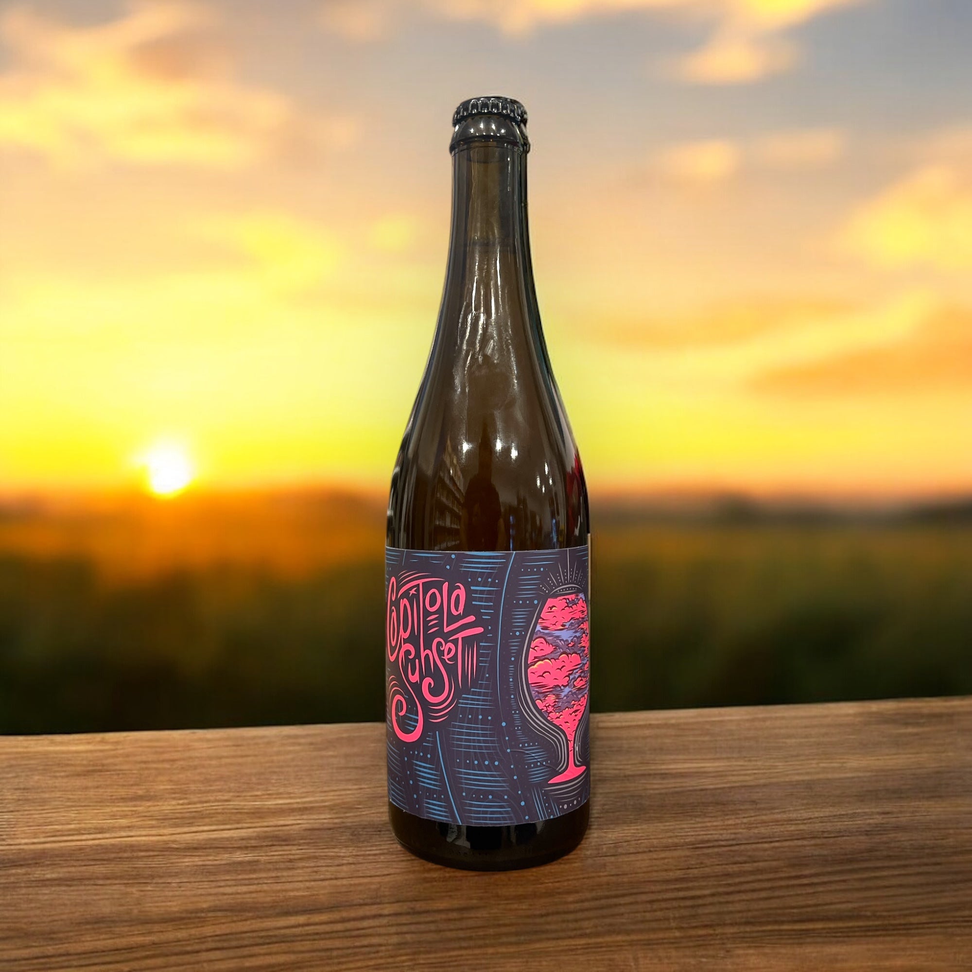 SANTE ADAIRUS RUSTIC ALES CAPITOLA SUNSET FARMHOUSE BOTELLA 750 ML. - Hidden Beers