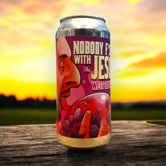 LA QUINCE W/ LAUGAR NOBODY F$&CK WOTH THE JESUS WEST COAST IPA 440ml