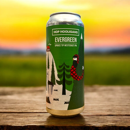 HOP HOOLIGANS EVERGREEN WEST COAST IPA 500ml