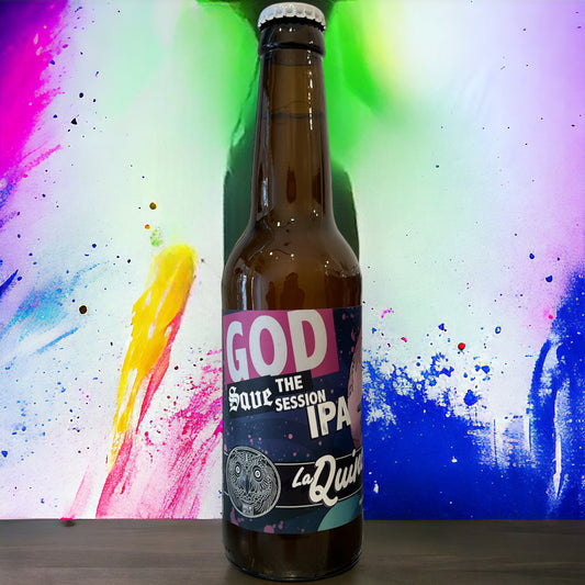 LA QUINCE GOD SAVE THE SESSION IPA 330cl