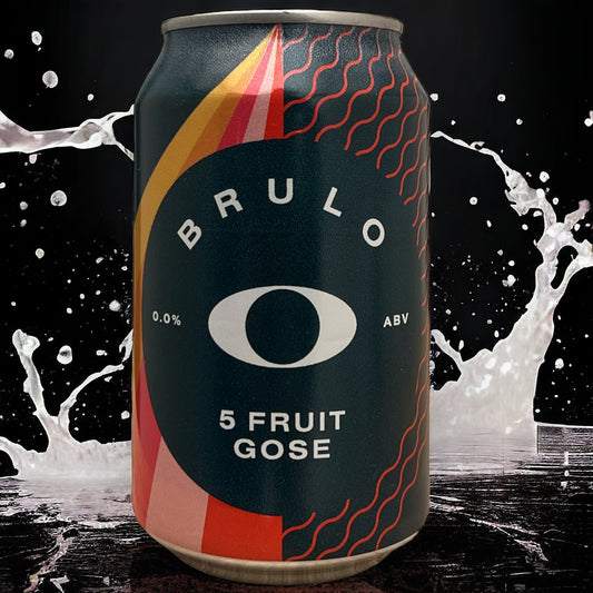 BRULO 5 FRUIT GOSE SIN ALCOHOL 33cl