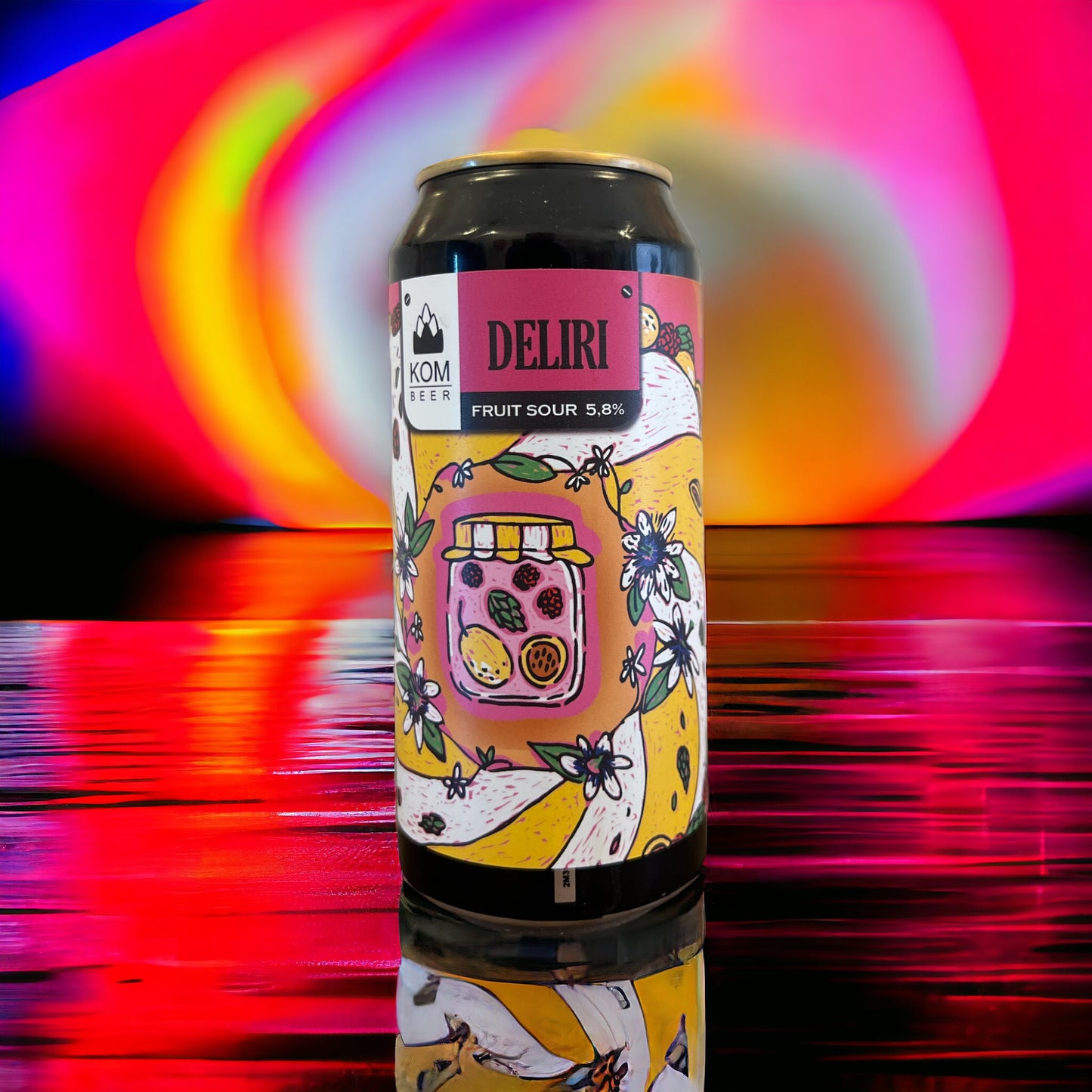 KOM BEER DELIRI FRUIT SOUR 440ml